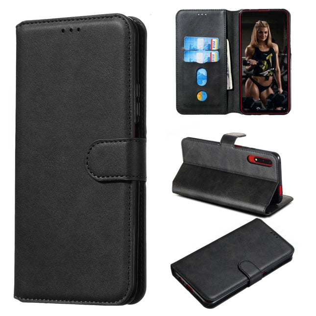 Classic Calf Texture Horizontal Flip PU Leather Case, with Holder & Card Slots & Wallet, For Huawei Honor 9X / Honor 9X Pro