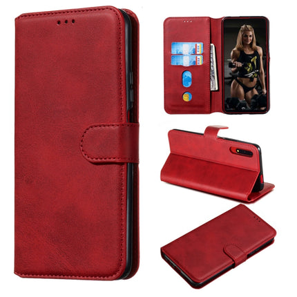Classic Calf Texture Horizontal Flip PU Leather Case, with Holder & Card Slots & Wallet, For Huawei Honor 9X / Honor 9X Pro