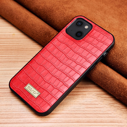 SULADA Crocodile Texture TPU Protective Case, For iPhone 13 mini, For iPhone 13, For iPhone 13 Pro, For iPhone 13 Pro Max