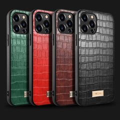 SULADA Crocodile Texture TPU Protective Case, For iPhone 13 mini, For iPhone 13, For iPhone 13 Pro, For iPhone 13 Pro Max