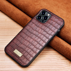 SULADA Crocodile Texture TPU Protective Case, For iPhone 13 mini, For iPhone 13, For iPhone 13 Pro, For iPhone 13 Pro Max