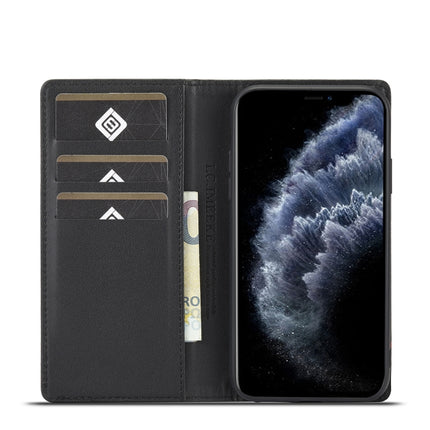 LC.IMEEKE Carbon Fiber PU + TPU Horizontal Flip Leather Case with Holder & Card Slot & Wallet, For iPhone 11, For iPhone 11 Pro, For iPhone 11 Pro Max, For iPhone 12 mini, For iPhone 12 / 12 Pro, For iPhone 12 Pro Max, For iPhone X / XS, For iPhone XR ...