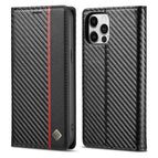 Für iPhone 12 / 12 Pro / Vertikales Schwarz
