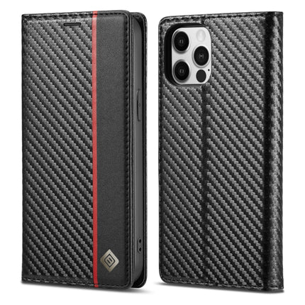 LC.IMEEKE Carbon Fiber PU + TPU Horizontal Flip Leather Case with Holder & Card Slot & Wallet, For iPhone 11, For iPhone 11 Pro, For iPhone 11 Pro Max, For iPhone 12 mini, For iPhone 12 / 12 Pro, For iPhone 12 Pro Max, For iPhone X / XS, For iPhone XR ...