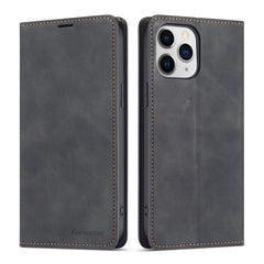 Forwenw Dream Series - Funda de cuero con tapa horizontal con borde de aceite magnético, ranura para tarjetas, soporte, marco de fotos y billetera, para iPhone 13 mini, iPhone 13, iPhone 13 Pro, iPhone 13 Pro Max