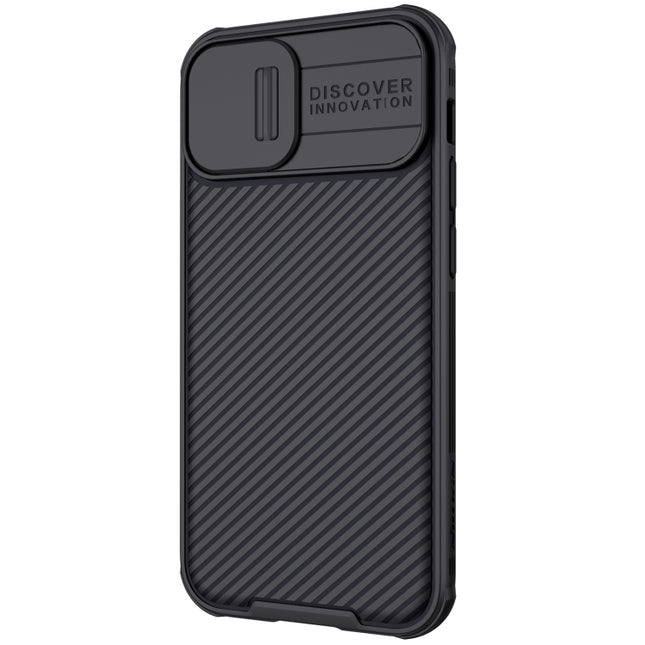 NILLKIN Black Mirror Pro Series Camshield Full Coverage Dust-proof Scratch Resistant Phone Case, For iPhone 13, For iPhone 13 Pro