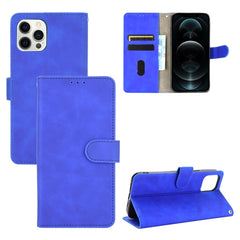 Solid Color Skin Feel Magnetic Buckle Horizontal Flip Calf Texture PU Leather Case with Holder & Card Slots & Wallet, For iPhone 13 Pro Max, For iPhone 13 Pro, For iPhone 13, For iPhone 13 mini