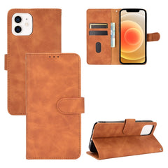 Solid Color Skin Feel Magnetic Buckle Horizontal Flip Calf Texture PU Leather Case with Holder & Card Slots & Wallet, For iPhone 13 Pro Max, For iPhone 13 Pro, For iPhone 13, For iPhone 13 mini