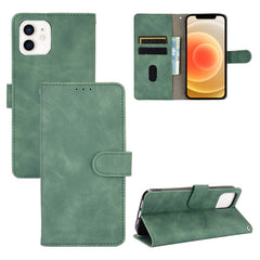 Solid Color Skin Feel Magnetic Buckle Horizontal Flip Calf Texture PU Leather Case with Holder & Card Slots & Wallet, For iPhone 13 Pro Max, For iPhone 13 Pro, For iPhone 13, For iPhone 13 mini