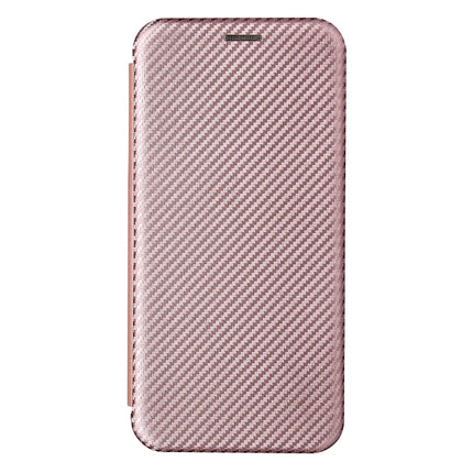 Carbon Fiber Texture Magnetic Horizontal Flip TPU + PC + PU Leather Case with Card Slot, For iPhone 13 Pro Max, For iPhone 13 Pro, For iPhone 13, For iPhone 13 mini