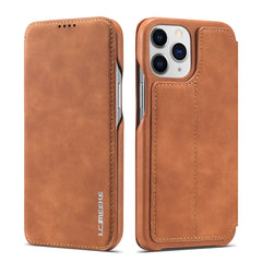 LC.IMEEKE Hon Ancient Series Horizontal Flip Leather Case with Holder & Card Slot, For iPhone 13 mini, For iPhone 13, For iPhone 13 Pro, For iPhone 13 Pro Max