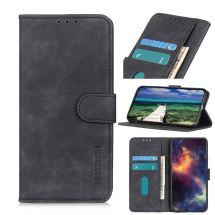 KHAZNEH Retro Texture PU + TPU Horizontal Flip Leather Case with Holder & Card Slots & Wallet, For Motorola Edge 20 Lite, For Motorola Edge 20 Pro, For Xiaomi Redmi 10 / Redmi Note 11 4G, For Xiaomi Poco X3 GT