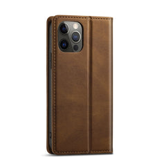Funda de cuero con tapa horizontal magnética serie F2 de Forwenw con soporte, ranuras para tarjetas y billetera, para iPhone 13 mini, para iPhone 13, para iPhone 13 Pro, para iPhone 13 Pro Max, para iPhone X/XS, para iPhone XR, para iPhone XS Max
