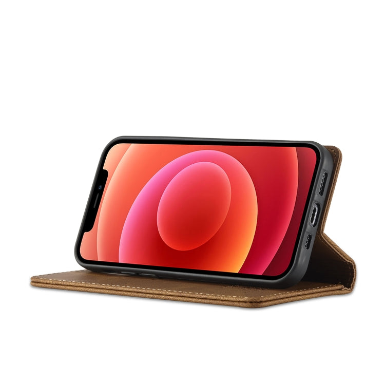 Funda de cuero con tapa horizontal magnética serie F2 de Forwenw con soporte, ranuras para tarjetas y billetera, para iPhone 13 mini, para iPhone 13, para iPhone 13 Pro, para iPhone 13 Pro Max, para iPhone X/XS, para iPhone XR, para iPhone XS Max