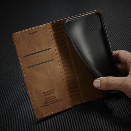 Forwenw F2 Series Magnetic Horizontal Flip Leather Case with Holder & Card Slots & Wallet