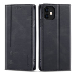 Funda de cuero con tapa horizontal magnética serie F2 de Forwenw con soporte, ranuras para tarjetas y billetera, para iPhone 13 mini, para iPhone 13, para iPhone 13 Pro, para iPhone 13 Pro Max, para iPhone X/XS, para iPhone XR, para iPhone XS Max