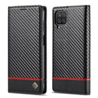 For Samsung Galaxy A22 4G / Horizontal Black