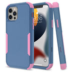 For iPhone 13 Pro / Royal Blue + Pink