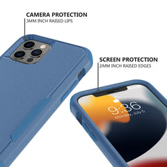 Commuter Shockproof TPU + PC Protective Case, For iPhone 13 Pro Max