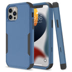 For iPhone 13 Pro Max / Royal Blue + Black