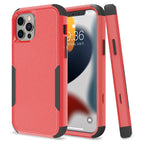 For iPhone 13 Pro Max / Red + Black
