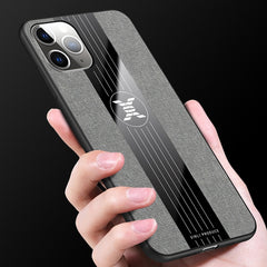 XINLI Stitching Cloth Textue Shockproof TPU Protective Case, For iPhone 11, For iPhone 11 Pro, For iPhone 11 Pro Max