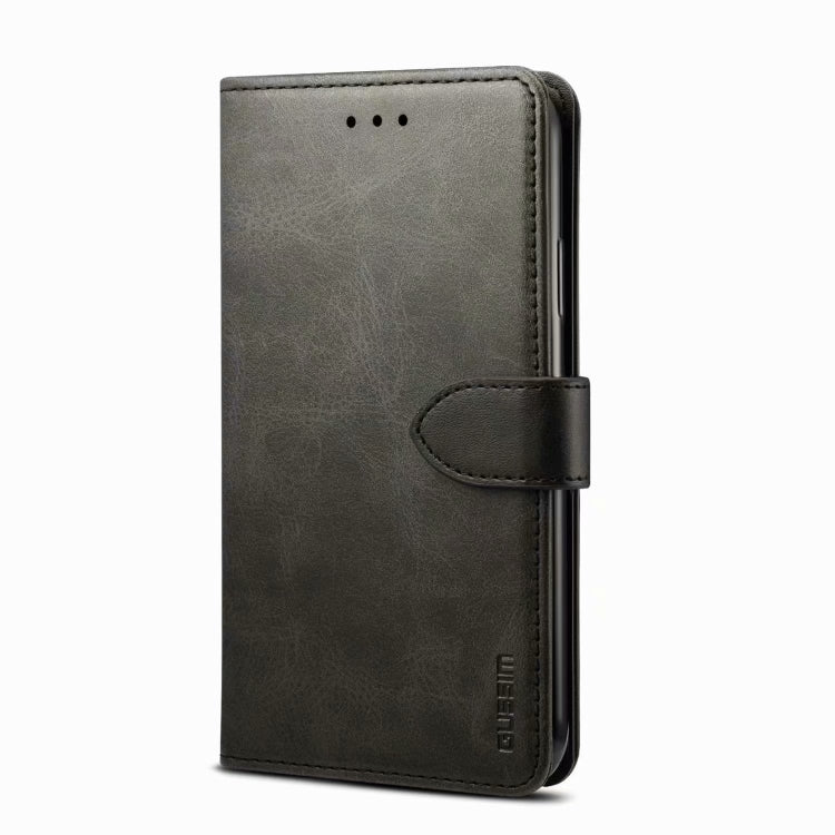 GUSSIM Horizontal Flip Lederhülle im Business-Stil mit Halter &amp; Kartenfächern &amp; Geldbörse, Für iPhone 13 mini, Für iPhone 13, Für iPhone 13 Pro, Für iPhone 13 Pro Max