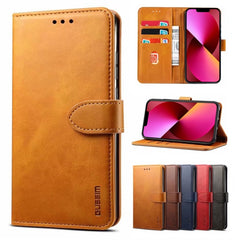 GUSSIM Business Style Horizontal Flip Leather Case with Holder & Card Slots & Wallet, For iPhone 13 mini, For iPhone 13, For iPhone 13 Pro, For iPhone 13 Pro Max