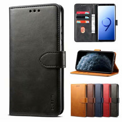 GUSSIM Business Style Horizontal Flip Leather Case with Holder & Card Slots & Wallet, For iPhone 13 mini, For iPhone 13, For iPhone 13 Pro, For iPhone 13 Pro Max