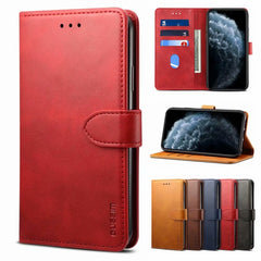 GUSSIM Business Style Horizontal Flip Leather Case with Holder & Card Slots & Wallet, For iPhone 13 mini, For iPhone 13, For iPhone 13 Pro, For iPhone 13 Pro Max