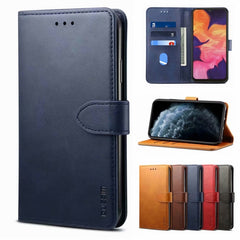 GUSSIM Business Style Horizontal Flip Leather Case with Holder & Card Slots & Wallet, For iPhone 13 mini, For iPhone 13, For iPhone 13 Pro, For iPhone 13 Pro Max