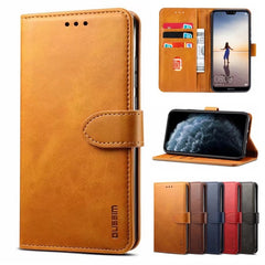 GUSSIM Business Style Horizontal Flip Leather Case with Holder & Card Slots & Wallet, For iPhone 13 mini, For iPhone 13, For iPhone 13 Pro, For iPhone 13 Pro Max