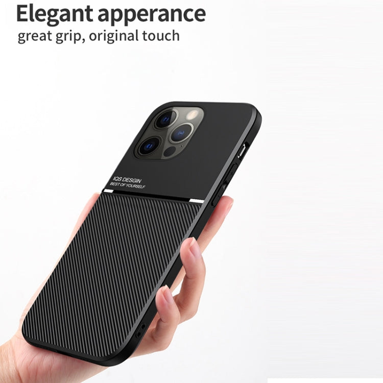 Klassisches magnetisches stoßfestes PC + TPU-Gehäuse mit Neigungsstreifenkorn, für iPhone 13 Mini, für iPhone 13, für iPhone 13 Pro, für iPhone 13 Pro Max