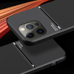 Classic Tilt Strip Grain Magnetic Shockproof PC + TPU Case, For iPhone 13 mini, For iPhone 13, For iPhone 13 Pro, For iPhone 13 Pro Max