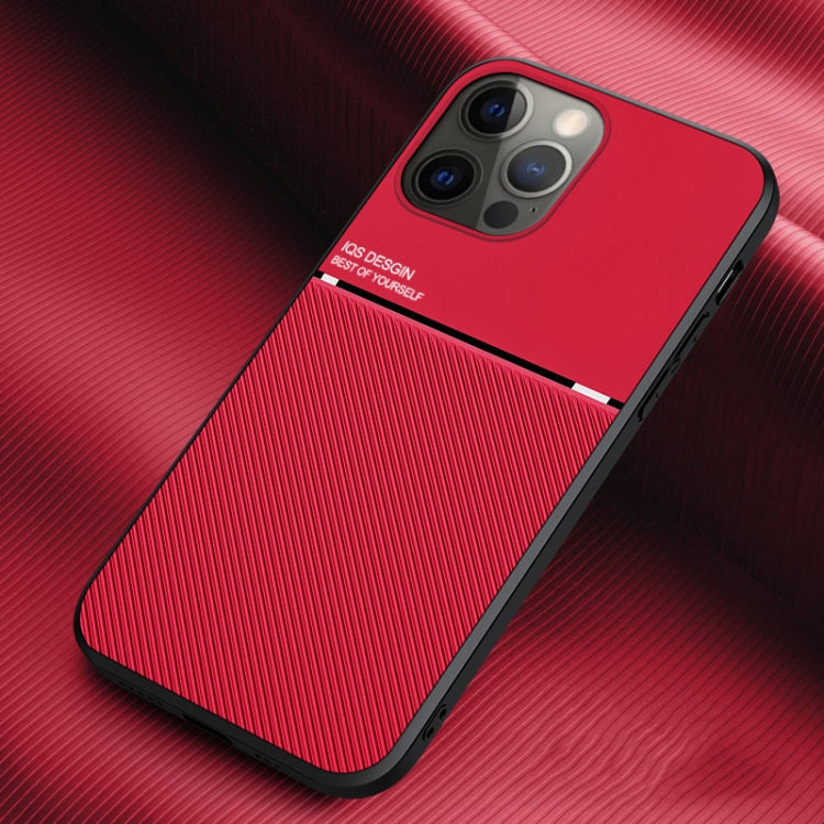 Klassisches magnetisches stoßfestes PC + TPU-Gehäuse mit Neigungsstreifenkorn, für iPhone 13 Mini, für iPhone 13, für iPhone 13 Pro, für iPhone 13 Pro Max