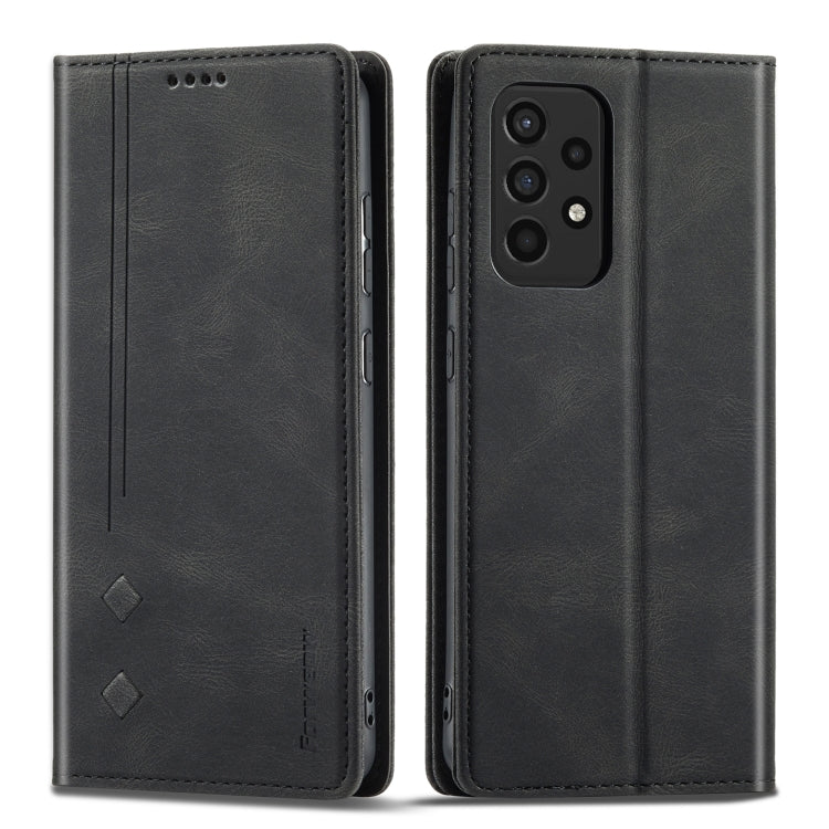 Forwenw F2 Series Magnetic Horizontal Flip Leather Case with Holder & Card Slots & Wallet, For Samsung Galaxy S8, For Samsung Galaxy S9, For Samsung Galaxy S9+, For Samsung Galaxy A52 5G, For Samsung Galaxy Note20 Ultra, For Samsung Galaxy S8+