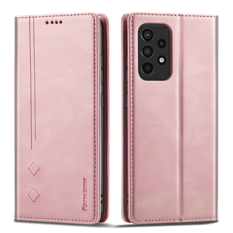 Forwenw F2 Series Magnetic Horizontal Flip Leather Case with Holder & Card Slots & Wallet, For Samsung Galaxy S8, For Samsung Galaxy S9, For Samsung Galaxy S9+, For Samsung Galaxy A52 5G, For Samsung Galaxy Note20 Ultra, For Samsung Galaxy S8+