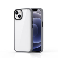 Ming Shield - Funda híbrida transparente esmerilada de PC + TPU a prueba de arañazos y golpes para iPhone 13 mini, iPhone 13, iPhone 13 Pro, iPhone 13 Pro Max