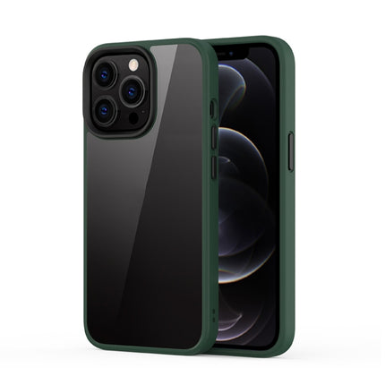 Ming Shield Hybrid Frosted Transparent PC + TPU Scratchproof Shockproof Case, For iPhone 13 mini, For iPhone 13, For iPhone 13 Pro