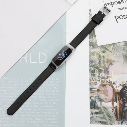 For Fitbit Luxe Leather Replacement Strap Watchband, S, L