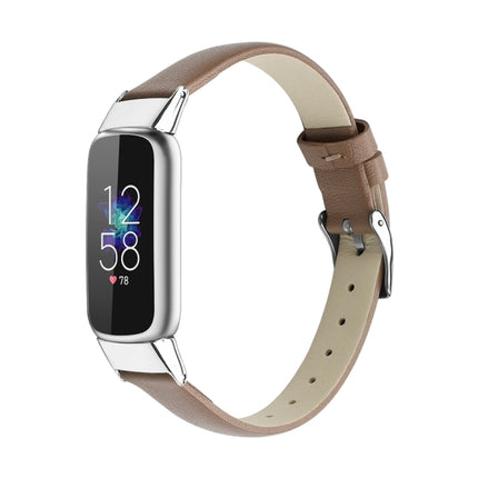 For Fitbit Luxe Leather Replacement Strap Watchband, S, L