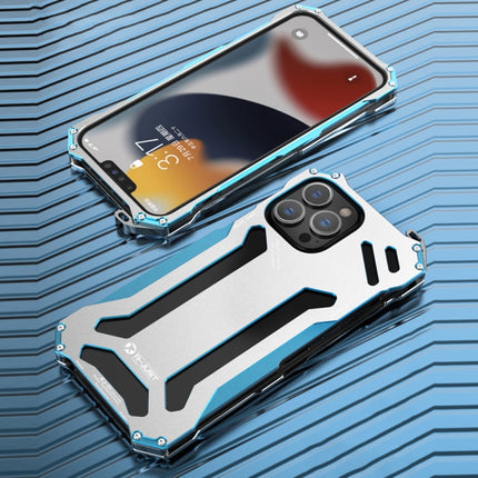 R-JUST Stoßfeste Panzermetall-Schutzhülle, Für iPhone 13 mini, Für iPhone 13, Für iPhone 13 Pro, Für iPhone 13 Pro Max