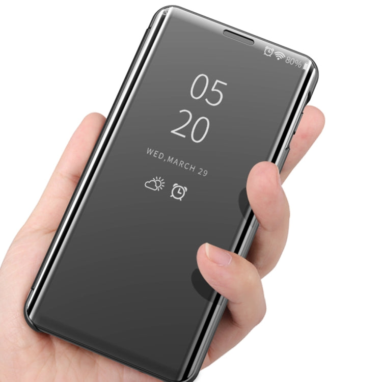Verspiegelte horizontale Flip-Lederhülle mit Halterung, für iPhone 13 mini, für iPhone 13, für iPhone 13 Pro, für iPhone 13 Pro Max