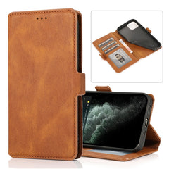 Retro Magnetic Closing Clasp Horizontal Flip Leather Case with Holder & Card Slots & Photo Frame & Wallet, For iPhone 13 mini, For iPhone 13, For iPhone 13 Pro, For iPhone 13 Pro Max