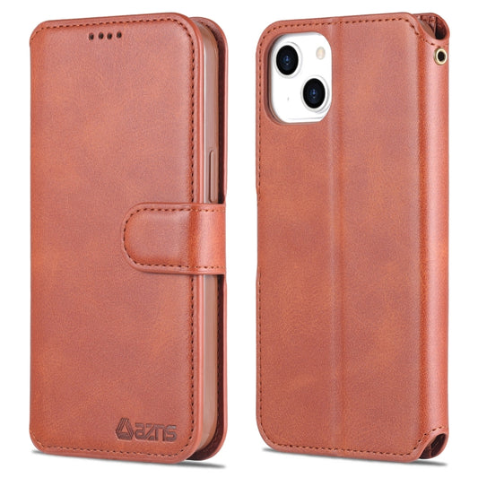 AZNS Calf Texture Horizontal Flip Leather Case with Holder & Card Slots & Wallet & Photo Frame, For iPhone 13 mini, For iPhone 13, For iPhone 13 Pro, For iPhone 13 Pro Max