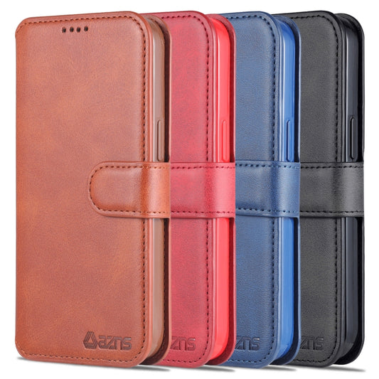 AZNS Calf Texture Horizontal Flip Leather Case with Holder & Card Slots & Wallet & Photo Frame, For iPhone 13 mini, For iPhone 13, For iPhone 13 Pro, For iPhone 13 Pro Max