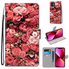 For iPhone 13 / Pink Rose Garden