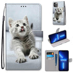 For iPhone 13 Pro Max / Small Gray Cat