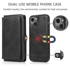 Strong Magnetic Detachable Horizontal Flip Leather Case with Card Slots & Wallet, For iPhone 13, For  iPhone 13 Mini, For iPhone 13 Pro, For iPhone 13 Pro Max