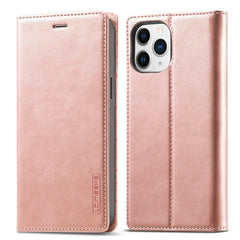 LC.IMEEKE Strong Magnetic PU + Matte TPU Horizontal Flip Leather Case with Holder & Card Slots & Wallet, For iPhone 13 mini, For iPhone 13, For iPhone 13 Pro, For iPhone 13 Pro Max